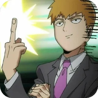 Sticker from Reigen Arataka • @Earth928B