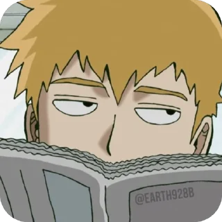 Sticker from Reigen Arataka • @Earth928B