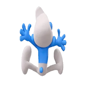 🫠 emoji Смурфики @stickerstgrm Telegram sticker 22 of 24
