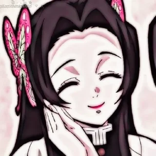 🌸 emoji 🎀🌸ᴋᴀɴᴀᴇ ᴋᴏᴄʜᴏ🌸🎀 Telegram sticker 4 of 120