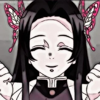 🌸 emoji 🎀🌸ᴋᴀɴᴀᴇ ᴋᴏᴄʜᴏ🌸🎀 Telegram sticker 7 of 120