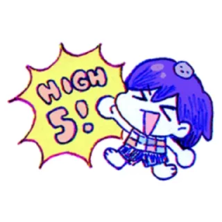✋ emoji kel mood by @kkk0shkin Telegram sticker 23 of 26