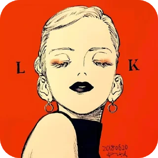 👄 emoji "Her" ➡️ @Ctikerubot Telegram sticker 9 of 120