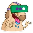 😝 emoji VK Fest 2018 :: @stickroom Telegram sticker 14 of 27