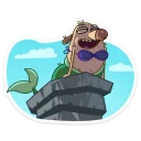 🐬 emoji VK Fest 2018 :: @stickroom Telegram sticker 17 of 27