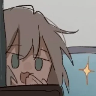 🥖 emoji Мои волосы, ты так любишь их | cr: @A2017laite Telegram sticker 13 of 116