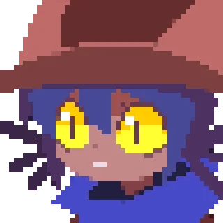 😦 emoji OneShot faces by @Kycb42148 Telegram sticker 11 of 72