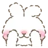 ⭐ emoji ᐢ..ᐢ ᥕɦiᴛᥱ ᥴᥙᴛᥱ rᥲδδiᴛ  ° @bwnnyroom ₊    . Telegram sticker 16 of 40