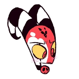 😊 emoji Blitzo ➡️ @HazbinHotelStickers Telegram sticker 6 of 15