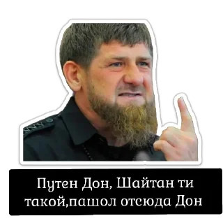 👊 emoji Кадирка Telegram sticker 6 of 24