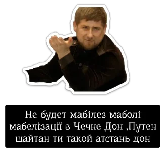 👋 emoji Кадирка Telegram sticker 9 of 24