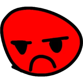 😡 emoji пипа Telegram sticker 9 of 14