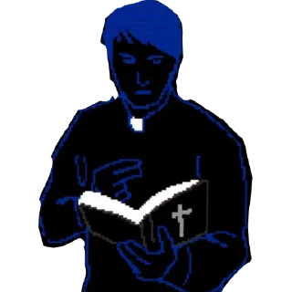 🤞 emoji Faith: The Unholy Trinity Telegram sticker 10 of 26