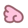 🥚 emoji ꒰  ྀི◞ ◟ ꒱  @mewsticks  ܀ ⊹ ˚ Telegram sticker 5 of 39