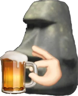 🍺 emoji Больше стиков тут: @stikery4 Telegram sticker 2 of 113