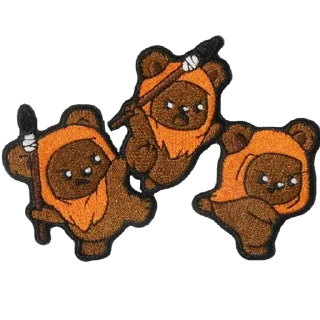 🐻 emoji нашивки 2 @fruktovienakleyki Telegram sticker 1 of 120