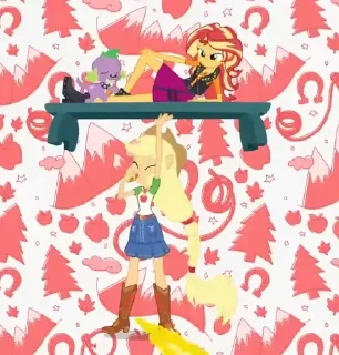 😏 emoji sunset shimmer💫 pt2 Telegram sticker 10 of 120