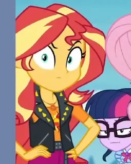 😡 emoji sunset shimmer💫 pt2 Telegram sticker 18 of 120