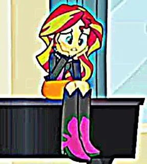 🌟 emoji sunset shimmer💫 Telegram sticker 1 of 120