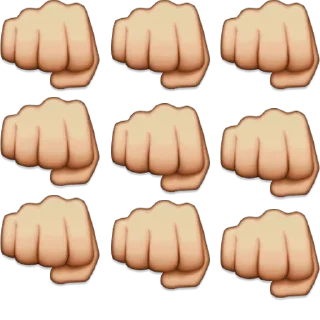 👊 emoji Больше стиков тут: @stikery4 Telegram sticker 21 of 48