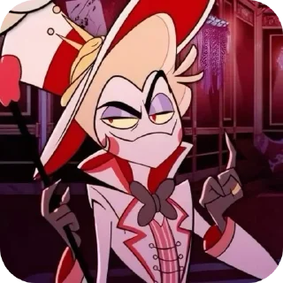 👄 emoji БОЛЬШЕ ⇨ @CLOOBHUB ОТЕЛЬ ХАЗБИН ЛЮЦИФЕР LUCIFER ТГ Telegram sticker 12 of 34