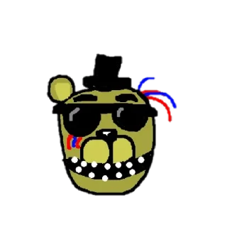 Sticker from Fnaf 2 @mynamebratvey