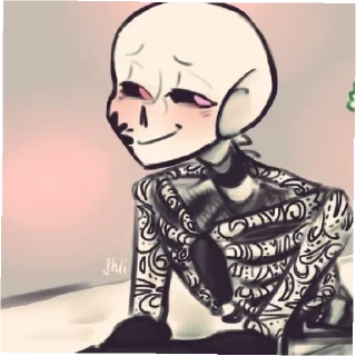 💕 emoji Ink Sans Telegram sticker 4 of 60