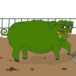🐷 emoji Pepe-pack @LorenDelsin — @stckrRobot Telegram sticker 16 of 72