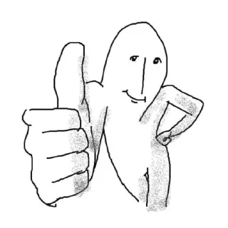 👍 emoji Ти шо дурак? Telegram sticker 10 of 23