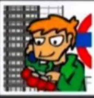 😊 emoji Матильда,Мэтт и Мэтт из будущего! Telegram sticker 22 of 55