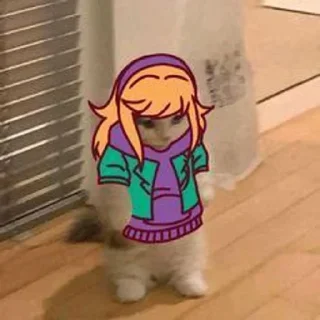 🙂 emoji Матильда,Мэтт и Мэтт из будущего! Telegram sticker 14 of 55