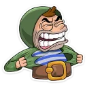 💪 emoji Солдат @TgSticker Telegram sticker 19 of 37