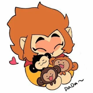 🍂 emoji Макака Telegram sticker 2 of 120