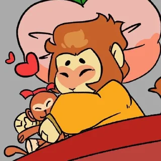 🍂 emoji Макака Telegram sticker 1 of 120