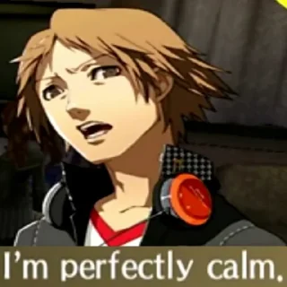 😡 emoji Persona 4 Mood Telegram sticker 21 of 22