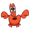 😱 emoji Krab by @shurmin_jpg Telegram sticker 6 of 19