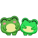 💑 emoji Frog by @shurmin_jpg Telegram sticker 13 of 20