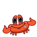 👍 emoji Krab by @shurmin_jpg Telegram sticker 10 of 19
