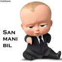 👤 emoji The Boss Baby By @UzAdmin Telegram sticker 18 of 64