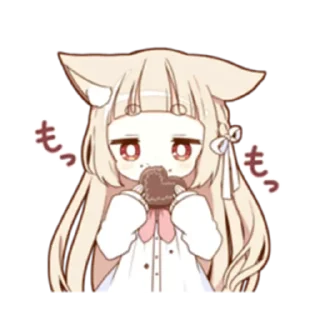 🍪 emoji (=^・^=)nya Telegram sticker 12 of 38