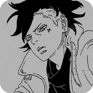 🙄 emoji Kawaki by Da1k0kuten @StickersPackRobot Telegram sticker 11 of 92