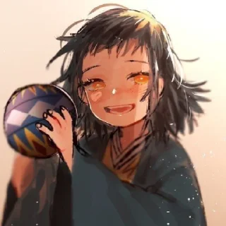 😄 emoji Чах и Ях. @anime_stickers_39 Telegram sticker 8 of 30