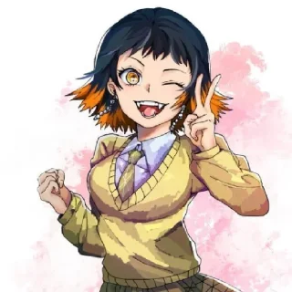 😄 emoji Чах и Ях. @anime_stickers_39 Telegram sticker 1 of 30