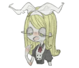 🥱 emoji Alice and strange Telegram sticker 7 of 40