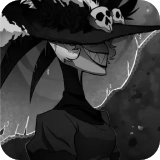 ☠ emoji 🌹×🦌 Telegram sticker 22 of 111