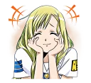 🙂 emoji ARIA Telegram sticker 14 of 40
