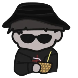 😎 emoji Чиби Руслан Telegram sticker 12 of 20