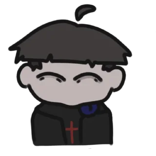 😋 emoji Чиби Руслан Telegram sticker 1 of 20