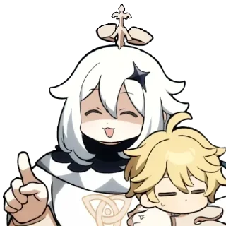 Sticker from Малышка Паймон