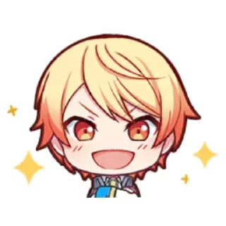 Sticker from стикеры секай👍🏻👍🏻